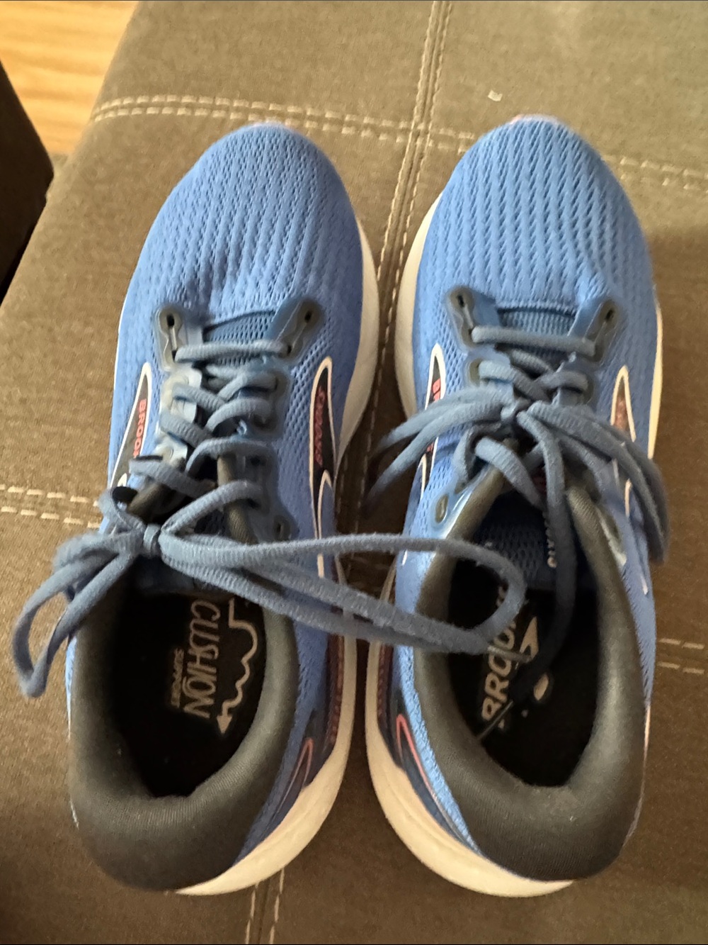 Women’s Brooks Glycerin Blue Running Shoes - Cushioned Support